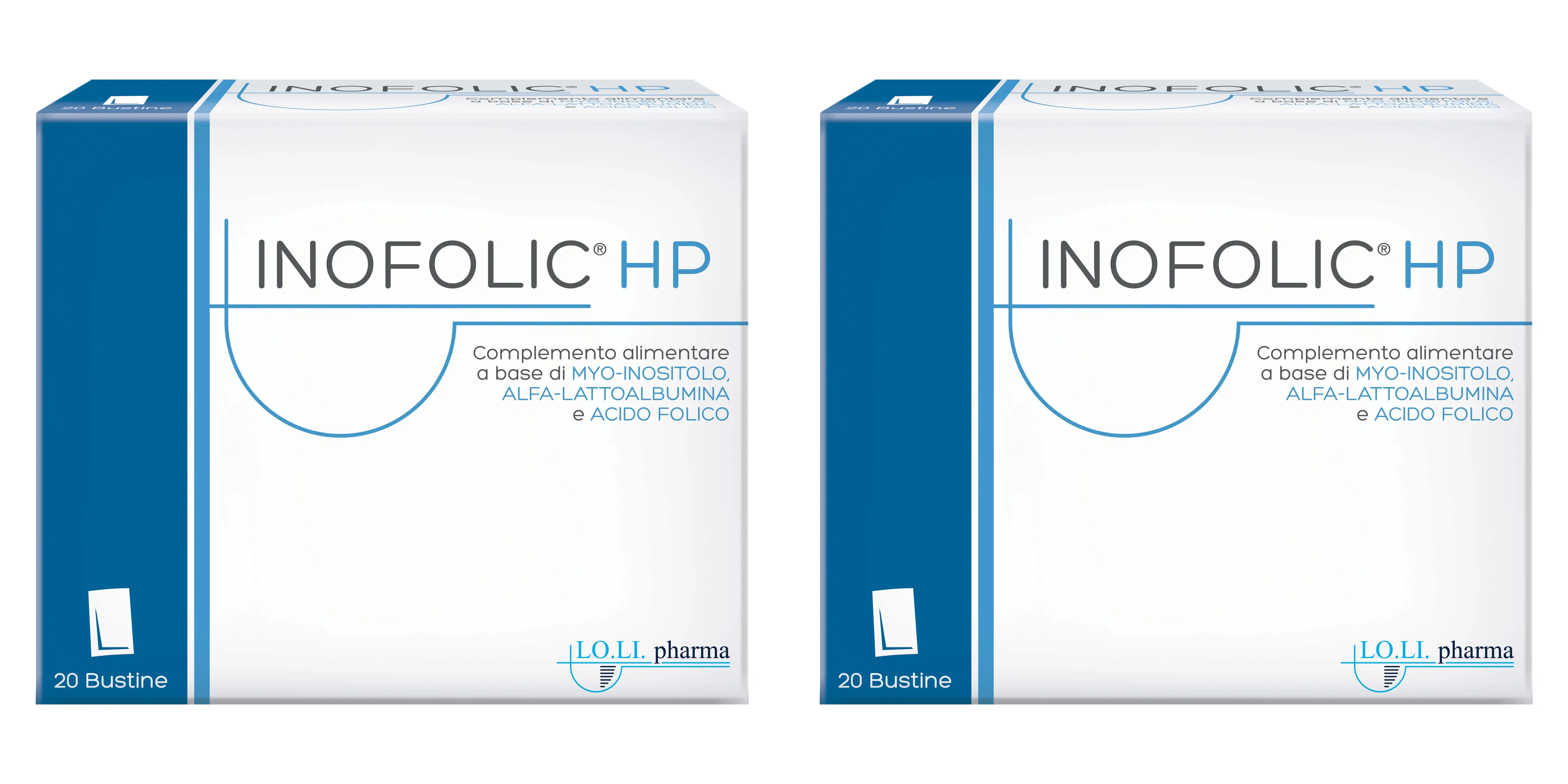 INOFOLIC HP 20 BUSTINE Pack da 2