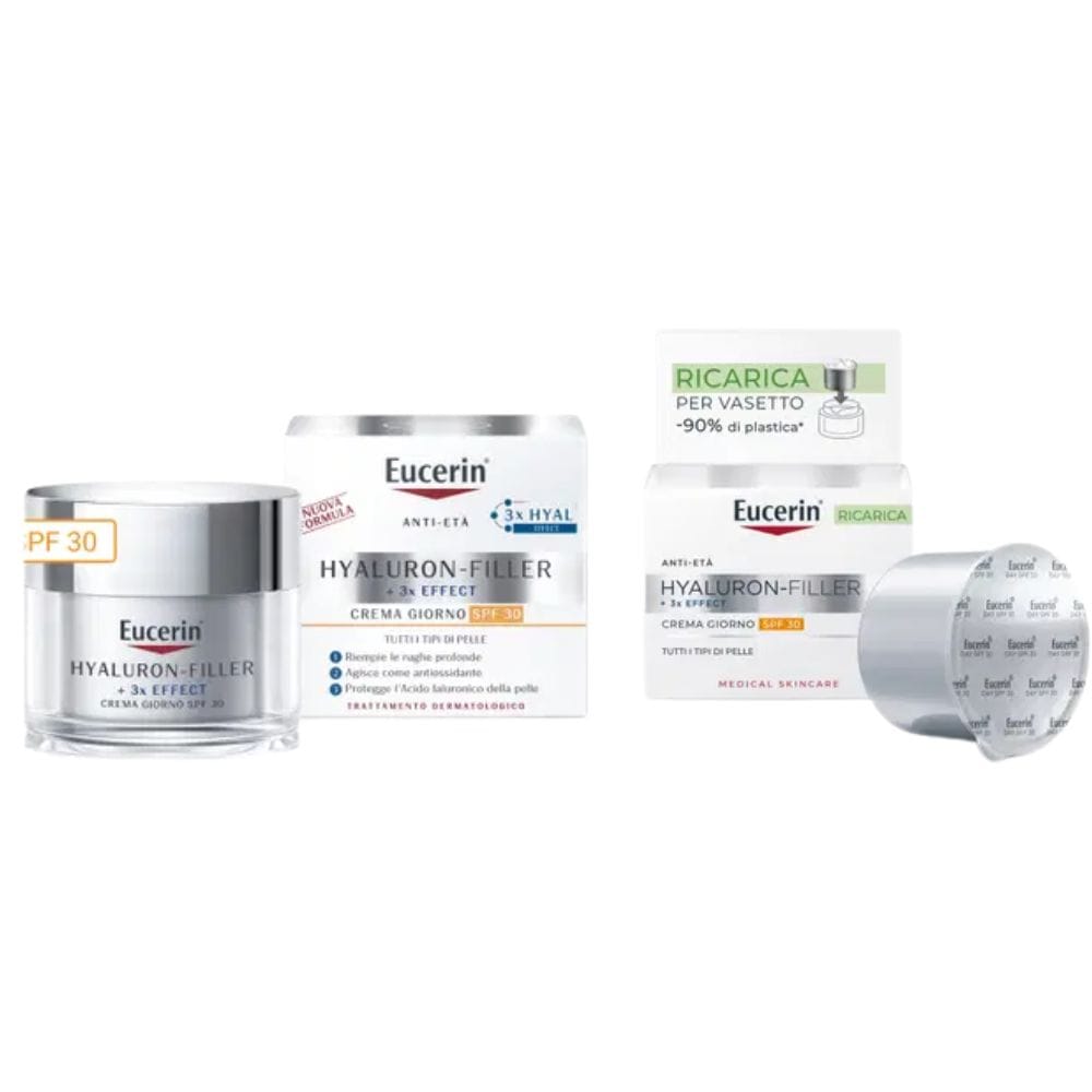 EUCERIN HYALURON-FILLER + 3X EFFECT CREMA GIORNO SPF30 + RICARICA