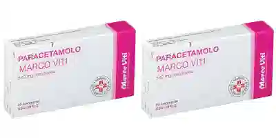 PARACETAMOLO (MARCO VITI) 20 compresse 500 mg Pack da 2