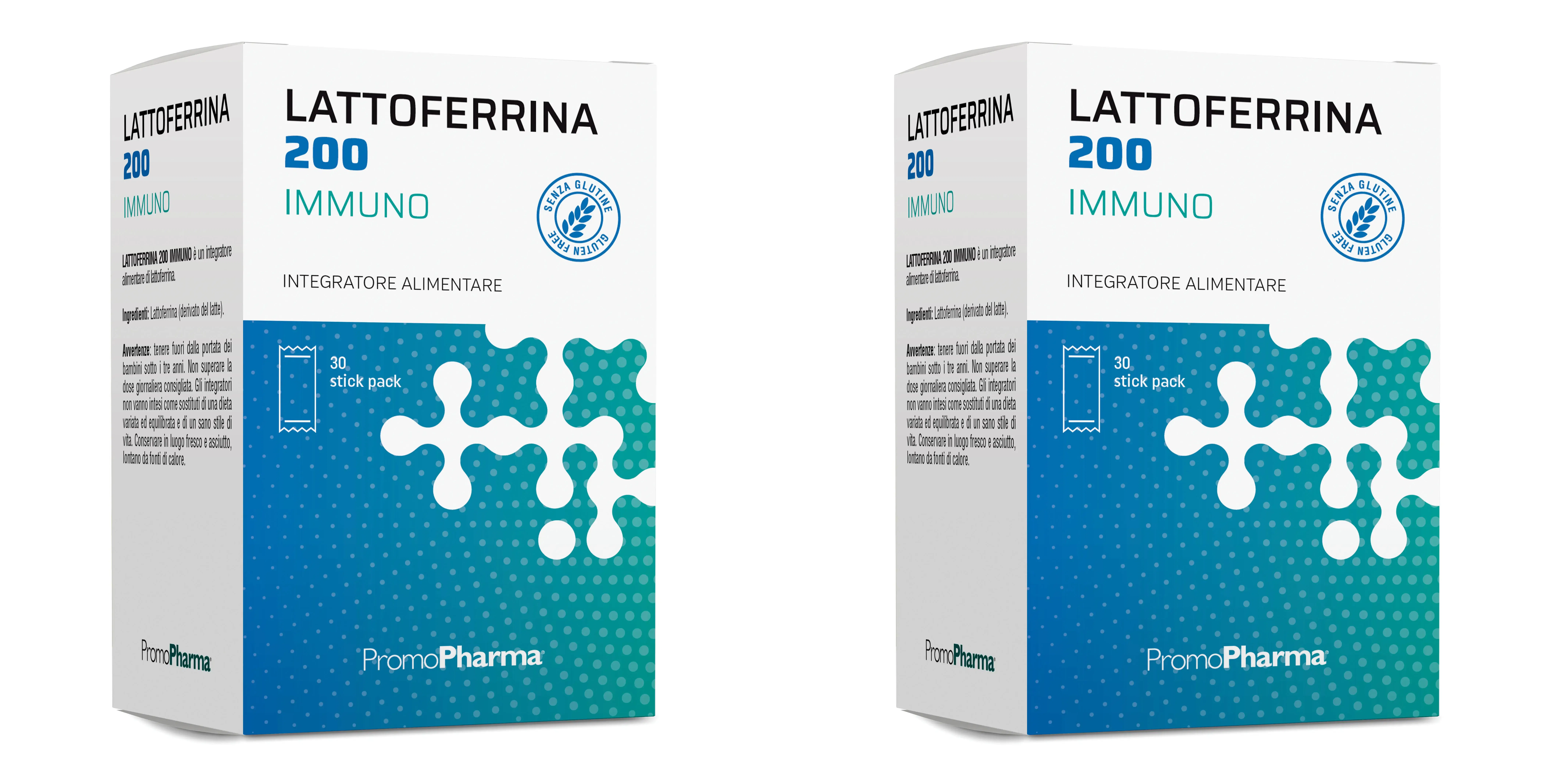 LATTOFERRINA 200MG 30 STICKPACK Pack da 2