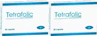 TETRAFOLIC 30 CAPSULE Pack da 2