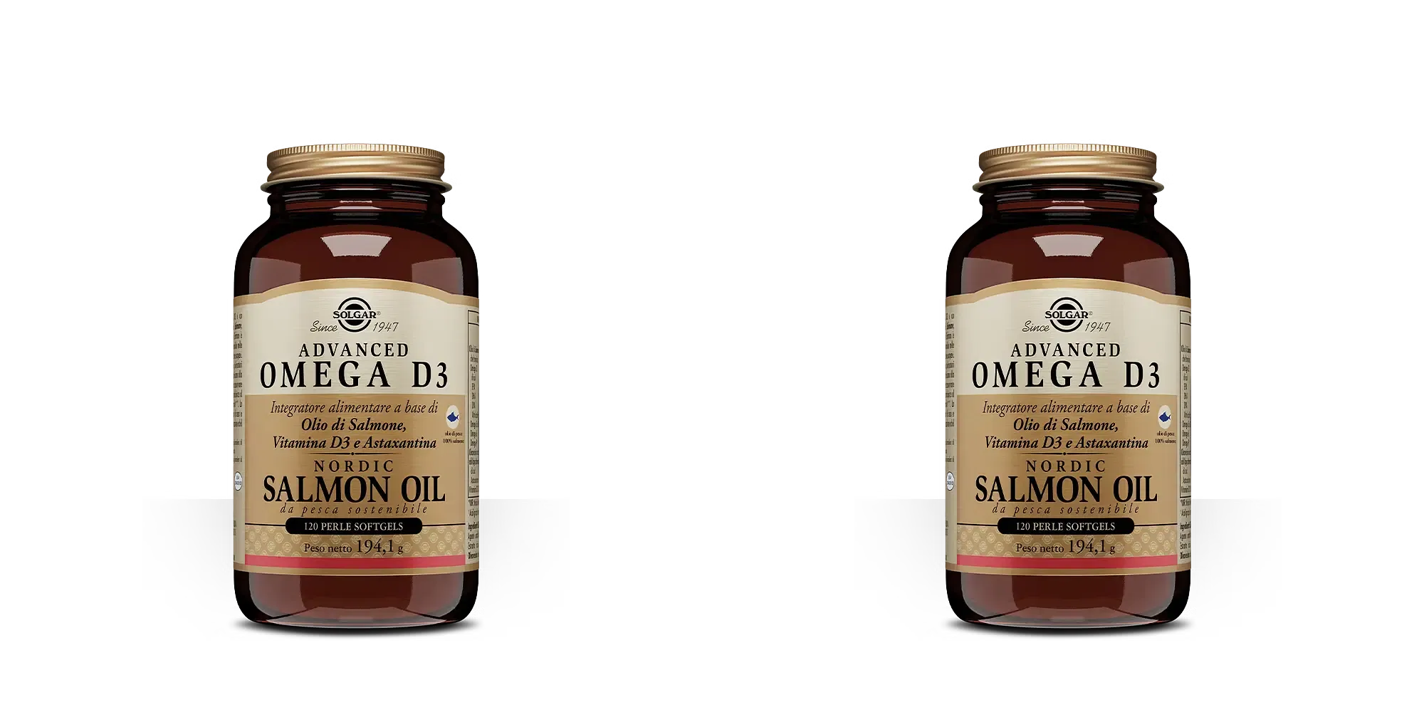 ADVANCED OMEGA D3 120 PERLE SOFTGEL Pack da 2
