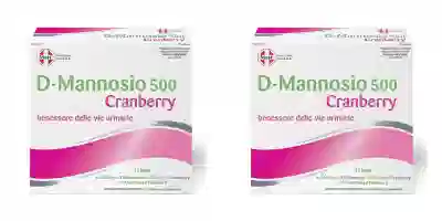 MATT DIVISIONE PHARMA D-MANNOSIO 500 CRANBERRY 12 BUSTINE Pack da 2