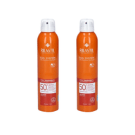 RILASTIL SUN SYSTEM TRASPARENT SPRAY SPF50+ 200 ML Pack X2