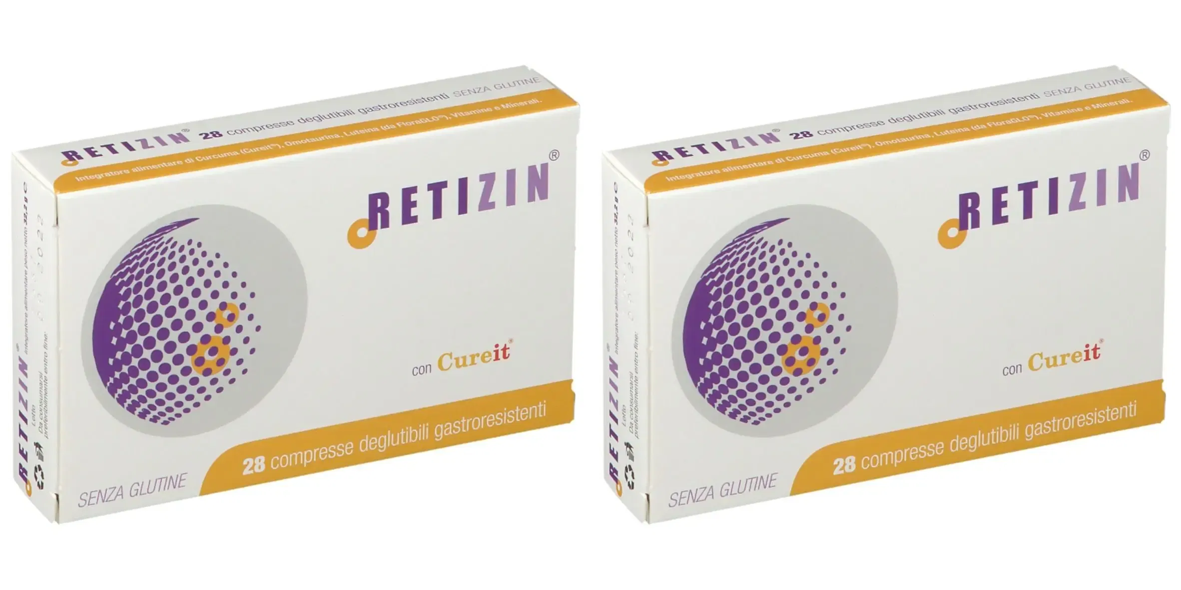 RETIZIN 28 COMPRESSE DEGLUTIBILI GASTRORESISTENTI Pack da 2