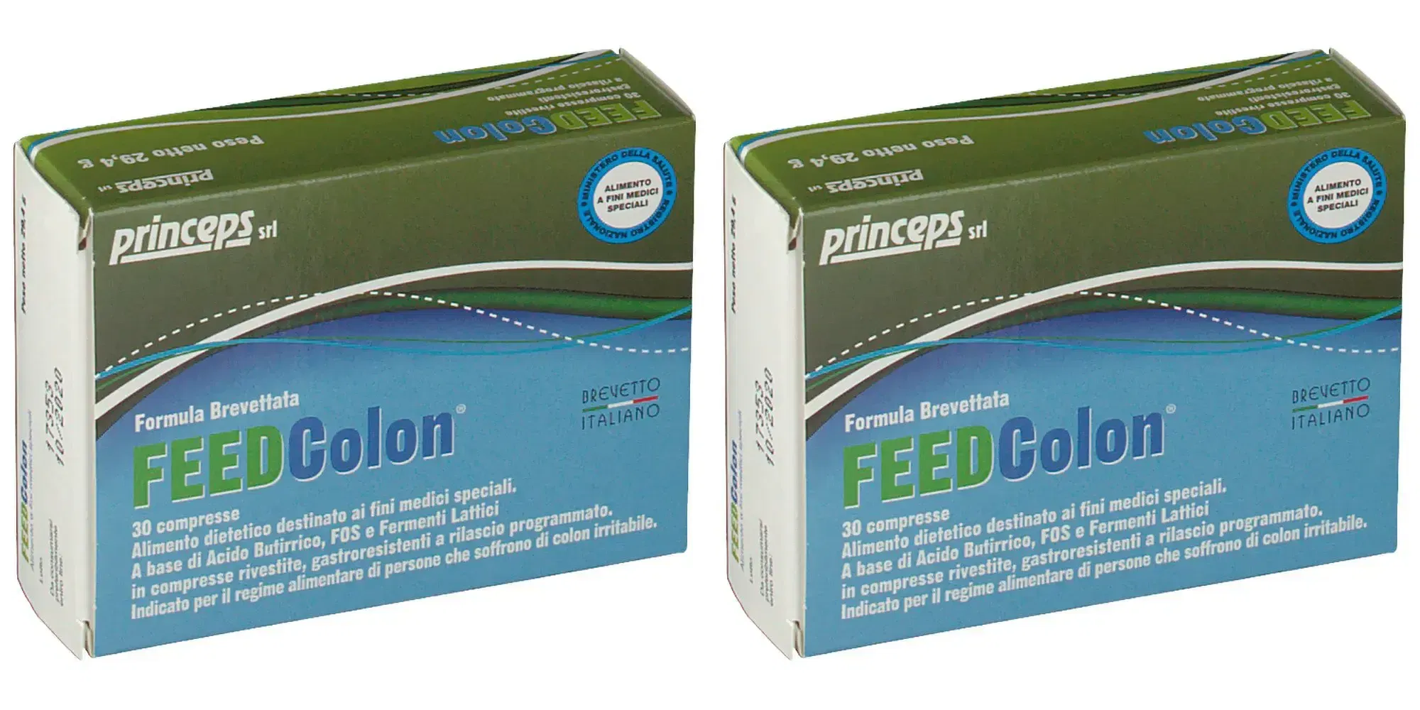 FEEDCOLON 30 COMPRESSE Pack da 2