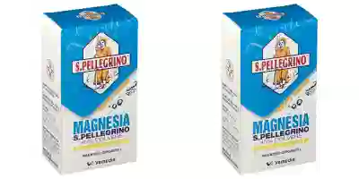 MAGNESIA SAN PELLEGRINO orale polvere effervescente limone 100 g 45% Pack da 2