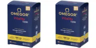 OMEGOR VITALITY 1000 90 CAPSULE Pack da 2