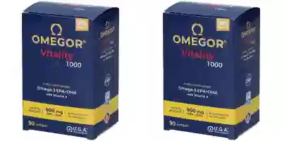 OMEGOR VITALITY 1000 90 CAPSULE Pack da 2