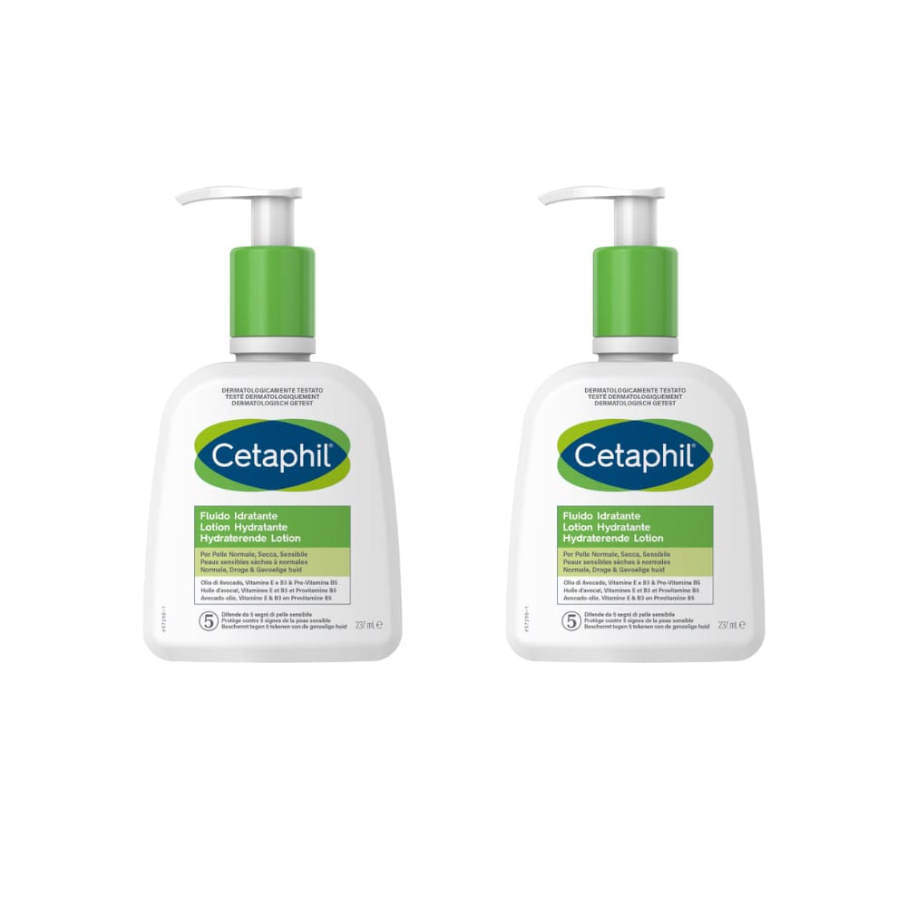 Name: CETAPHIL FLUIDO IDRATANTE 237 ML x2 Pack