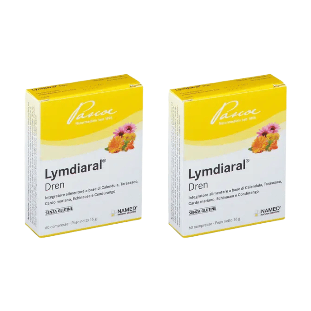 Integratore Lymdiaral Dren drenante, 60 compresse Pack X2