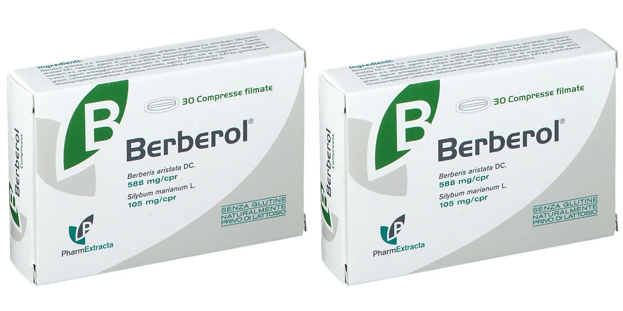 BERBEROL 30 COMPRESSE Pack da 2
