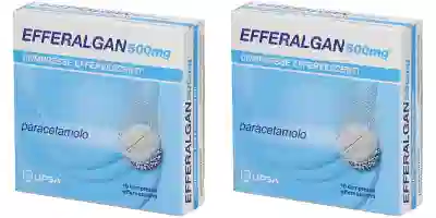 EFFERALGAN 16 compresse effervescenti 500 mg Pack da 2