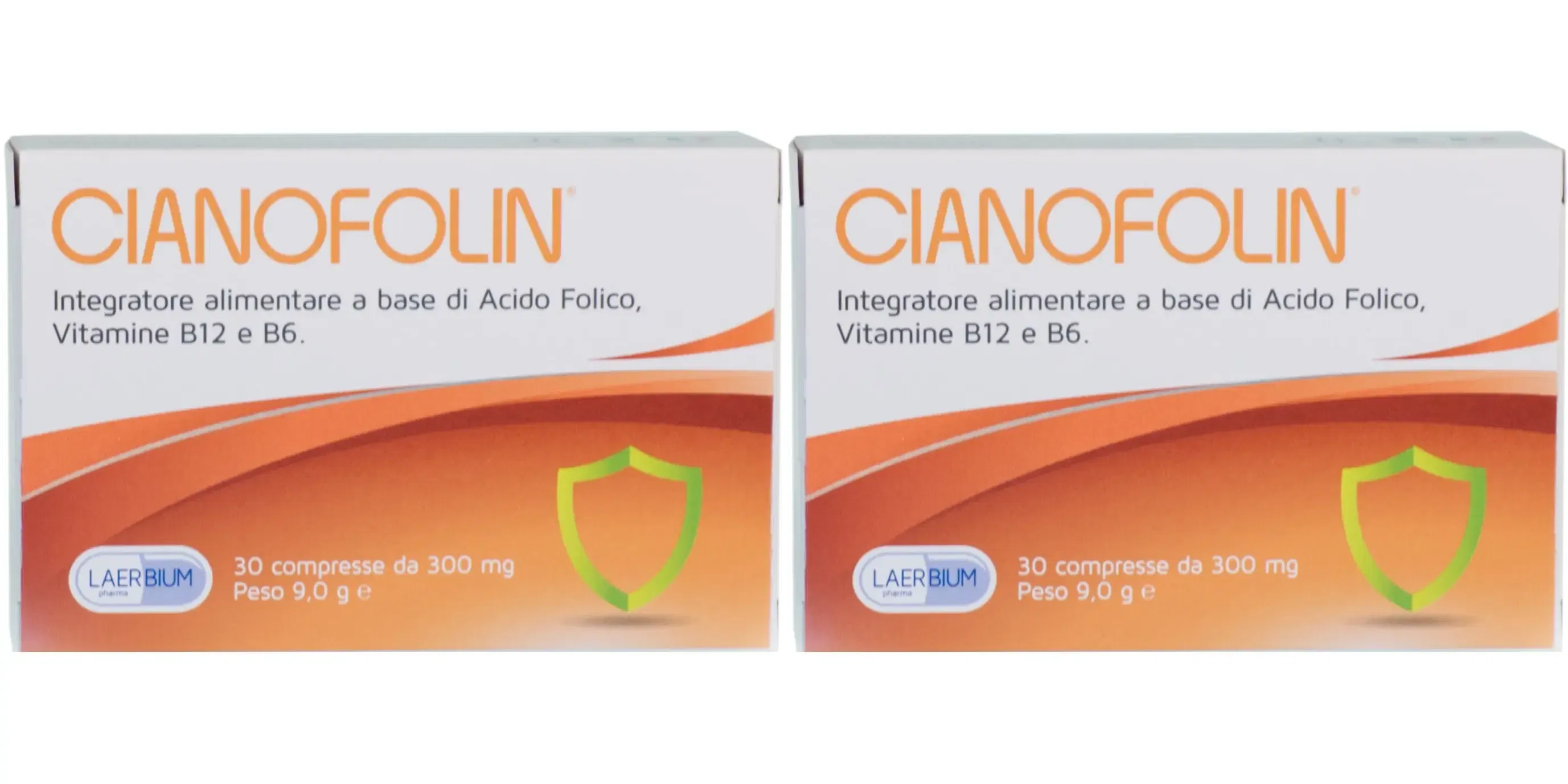 CIANOFOLIN 30 COMPRESSE RIVESTITE GASTRORESISTENTI Pack da 2