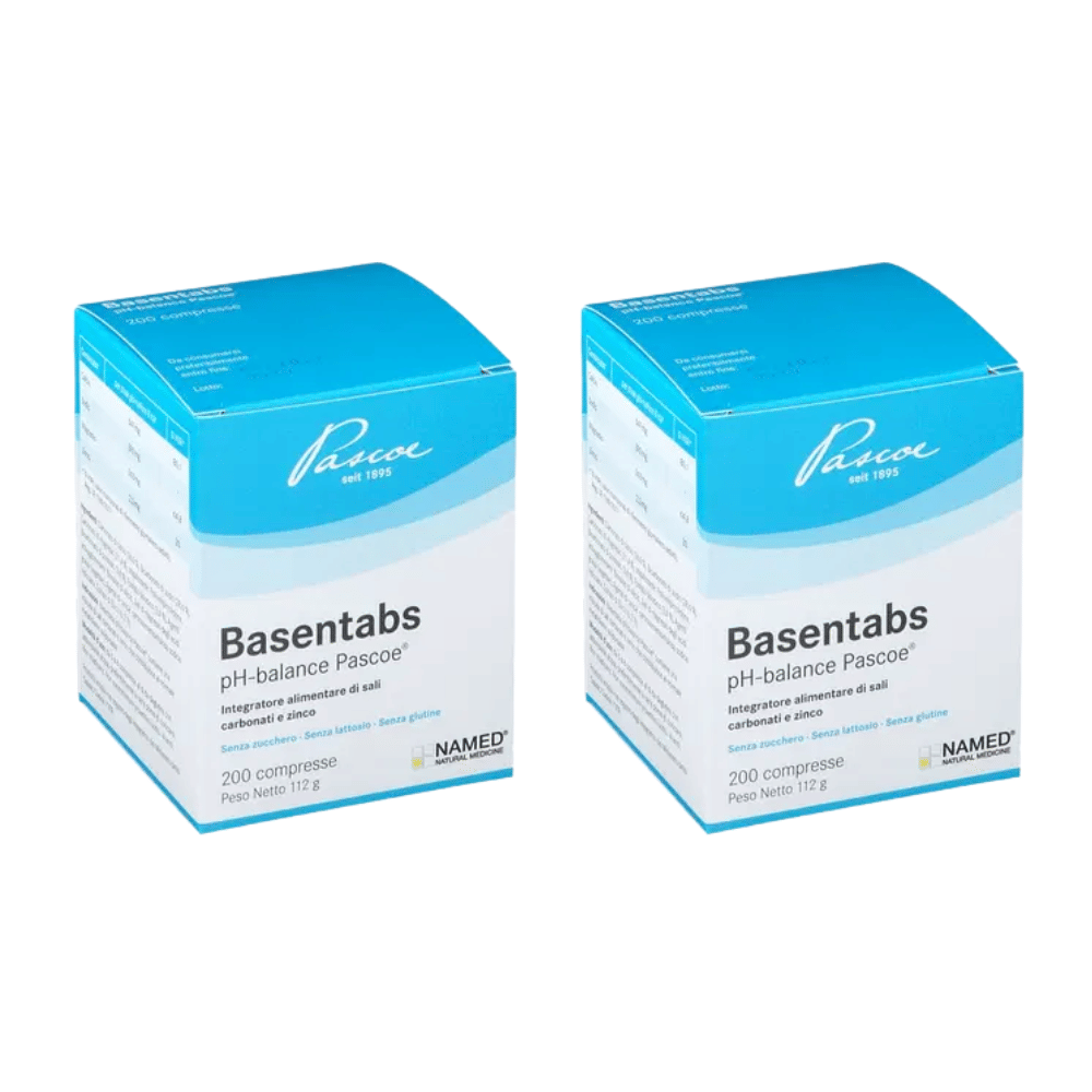 Integratore Basentabs 200 compresse per minerali ed energia Pack X2