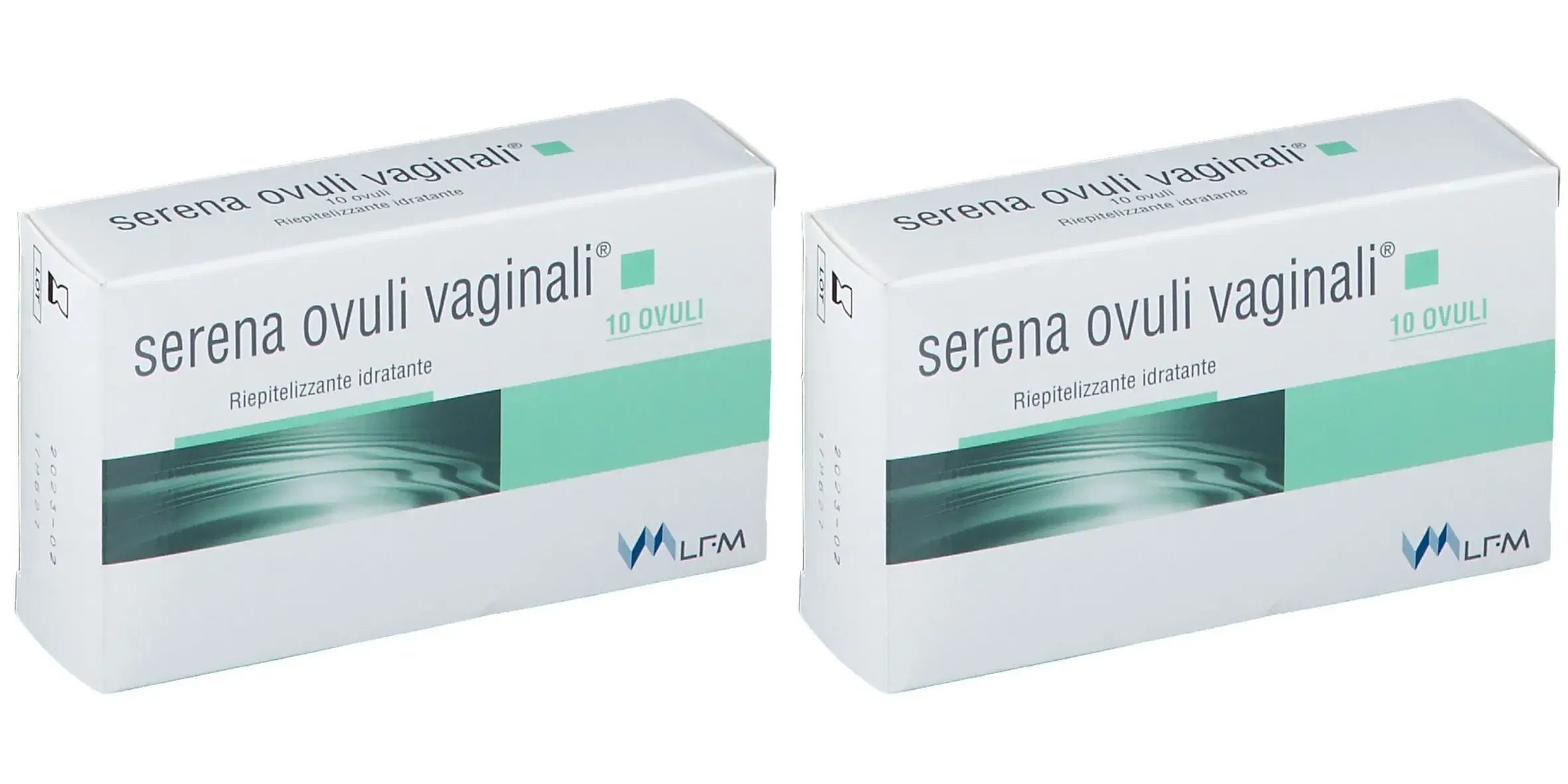 SERENA OVULI VAGINALI 10 OVULI 20 G Pack da 2