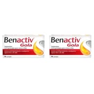 BENACTIV GOLA 16 PAST. LIMONE E MIELE PACK X2