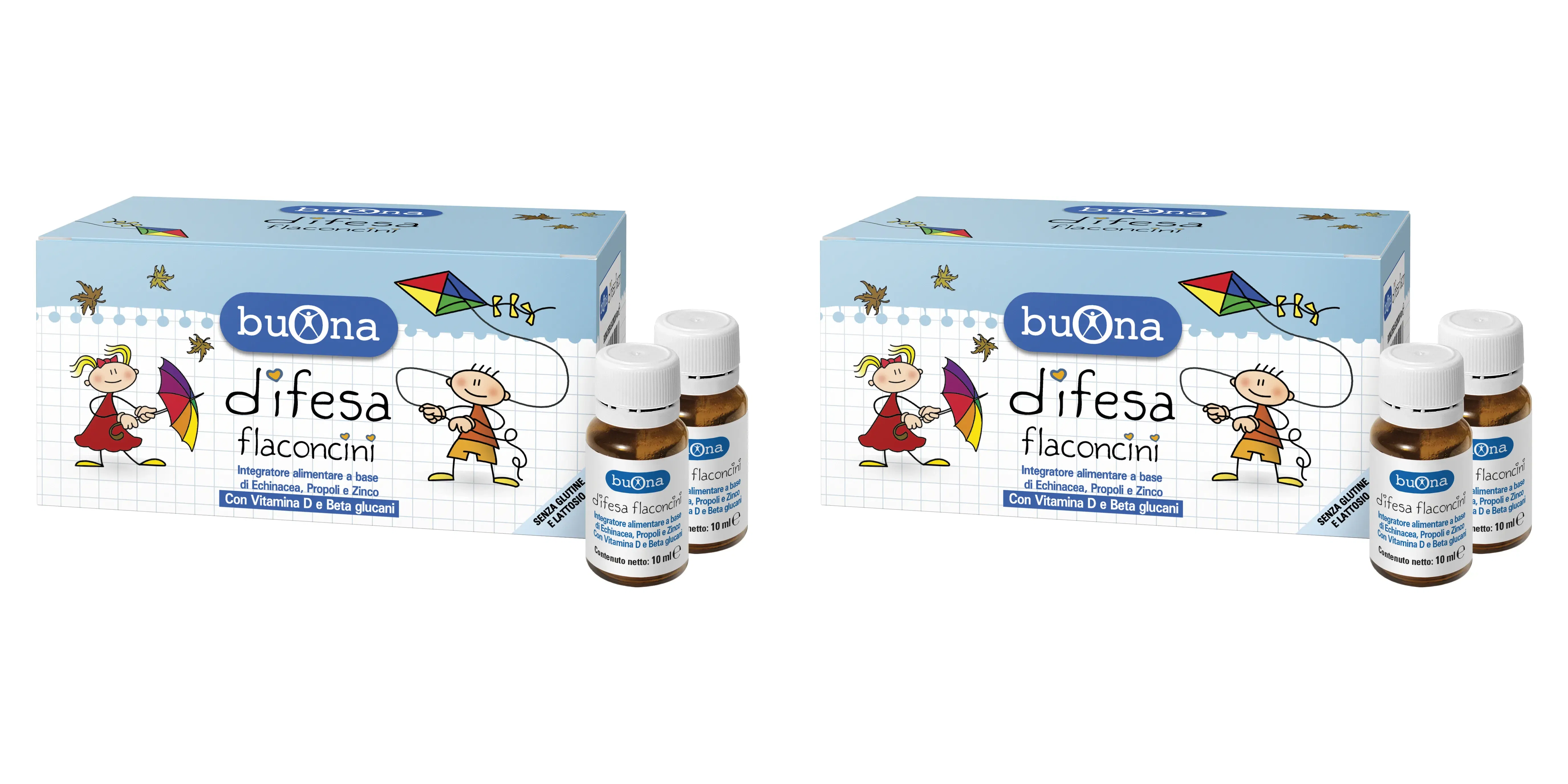 BUONA DIFESA FLACONCINI 14X10 ML Pack da 2