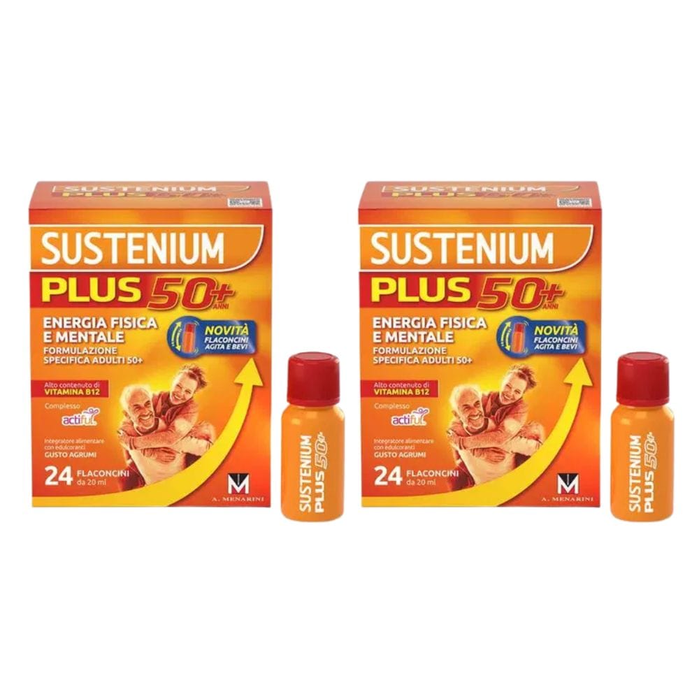 24 FLACONCINI SUSTENIUM PLUS 50+ PACK X2