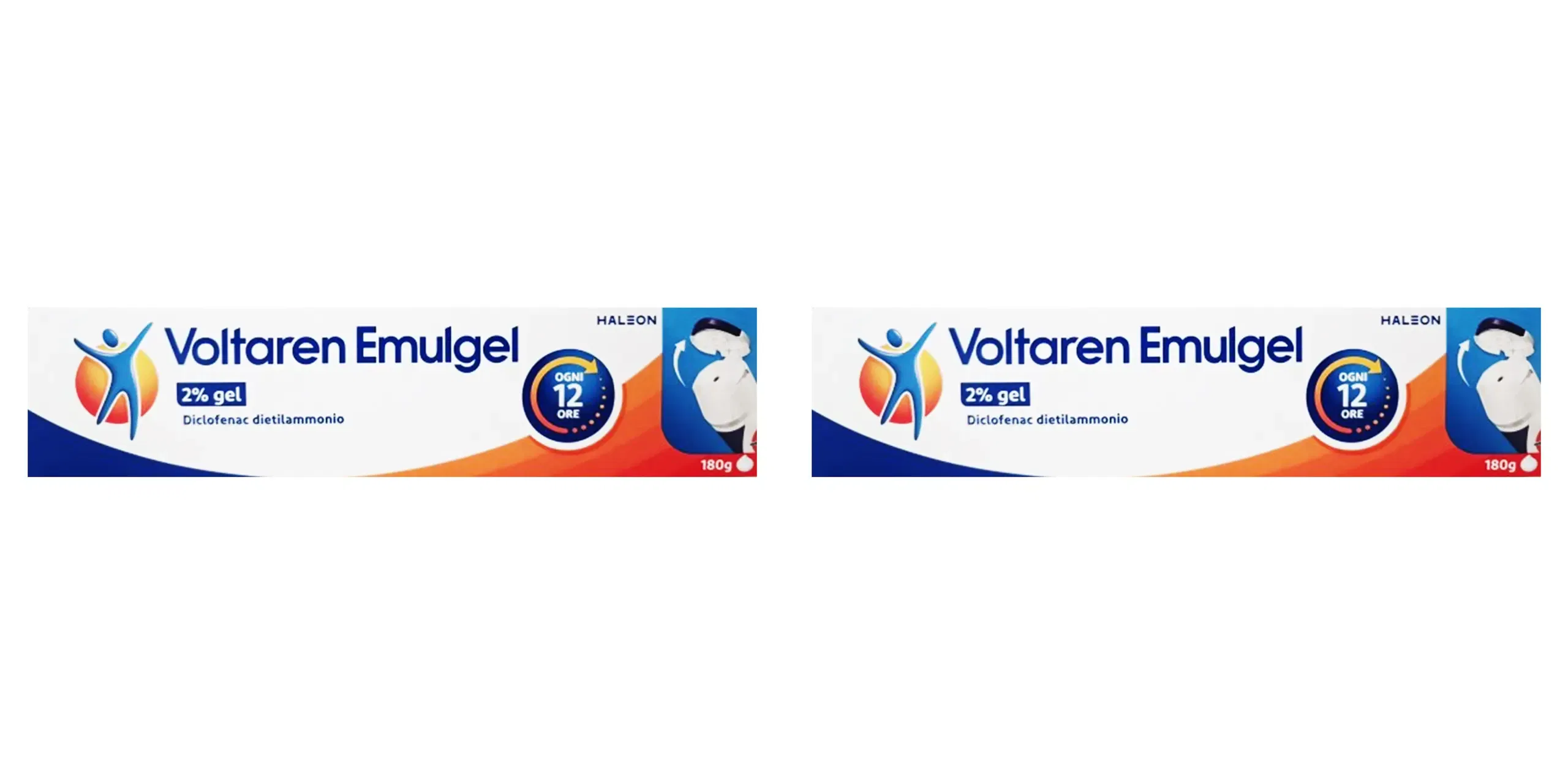 VOLTAREN EMULGEL*GEL 180G 2% Pack da 2