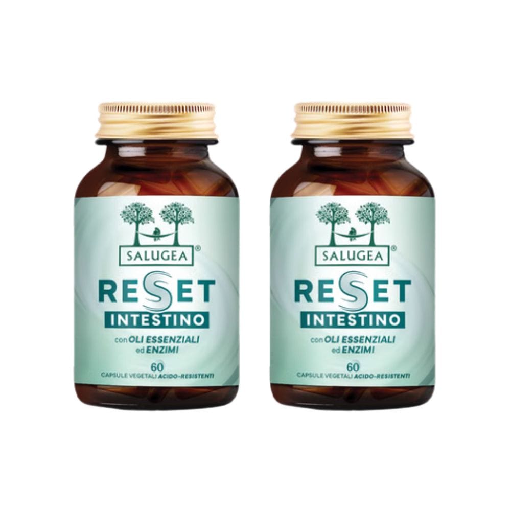 RESET INTESTINO SALUGEA 60 CAPSULE PACK X2
