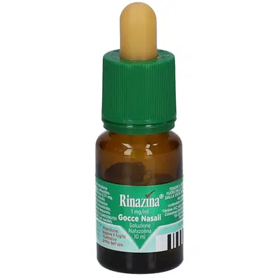 RINAZINA AD gocce nasali 10 mg 10 ml RINAZINA AD gocce nasali 10 mg 10 ml