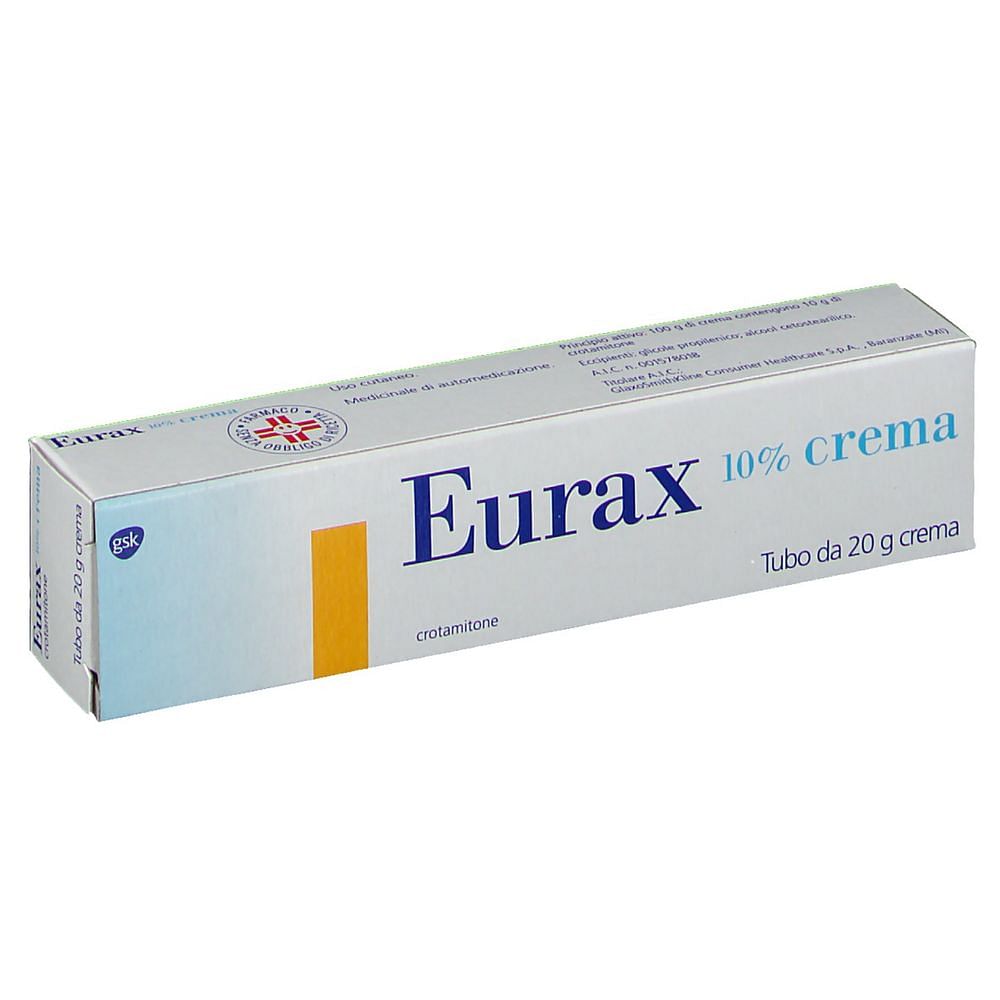 Eurax Crema Dermatologica 20 G 10%