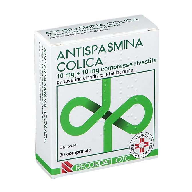 Antispasmina Colica 30 Cpr Riv 10 Mg + 10 Mg