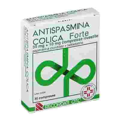 ANTISPASMINA COLICA FORTE 30 compresse rivestite 10 mg + 50 mg