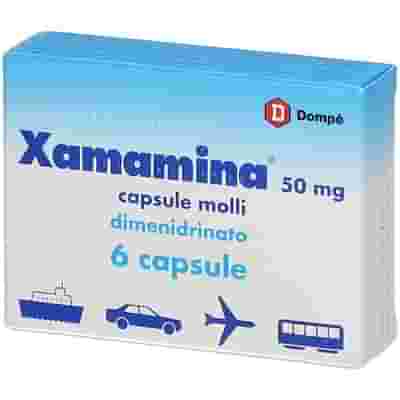 XAMAMINA 6 capsule molli 50 mg