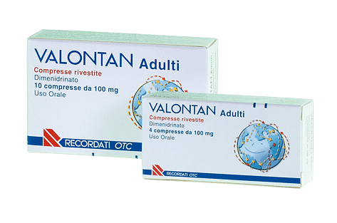 Valontan 4 Compresse Rivestite 100 Mg