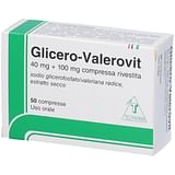 GLICEROVALEROVIT 50 compresse rivestite 100 mg + 40 mg