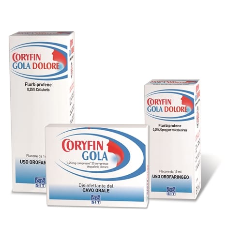 CORYFIN GOLA 20 compresse orodispersibili 0,25 mg