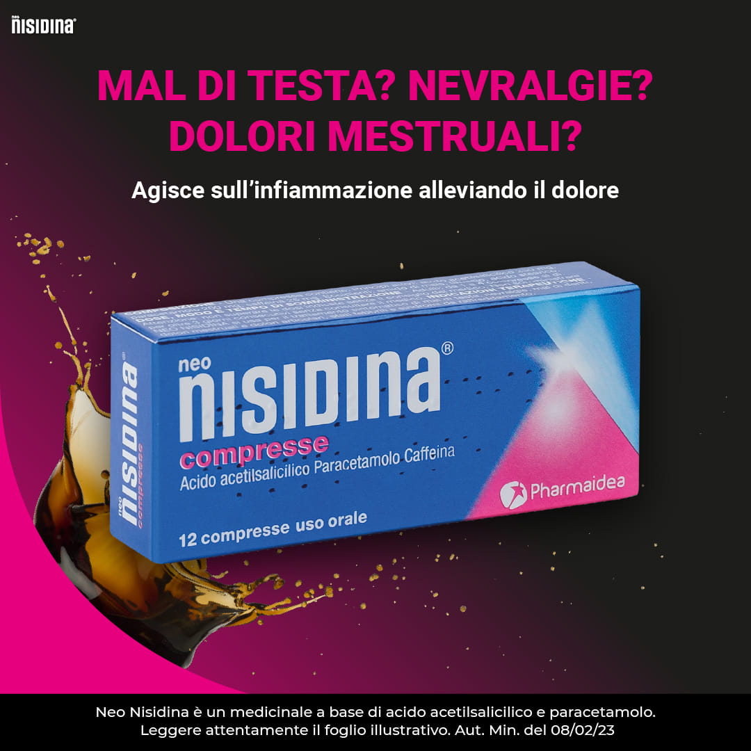 NEONISIDINA 12 compresse 200 mg + 250 mg + 25 mg
