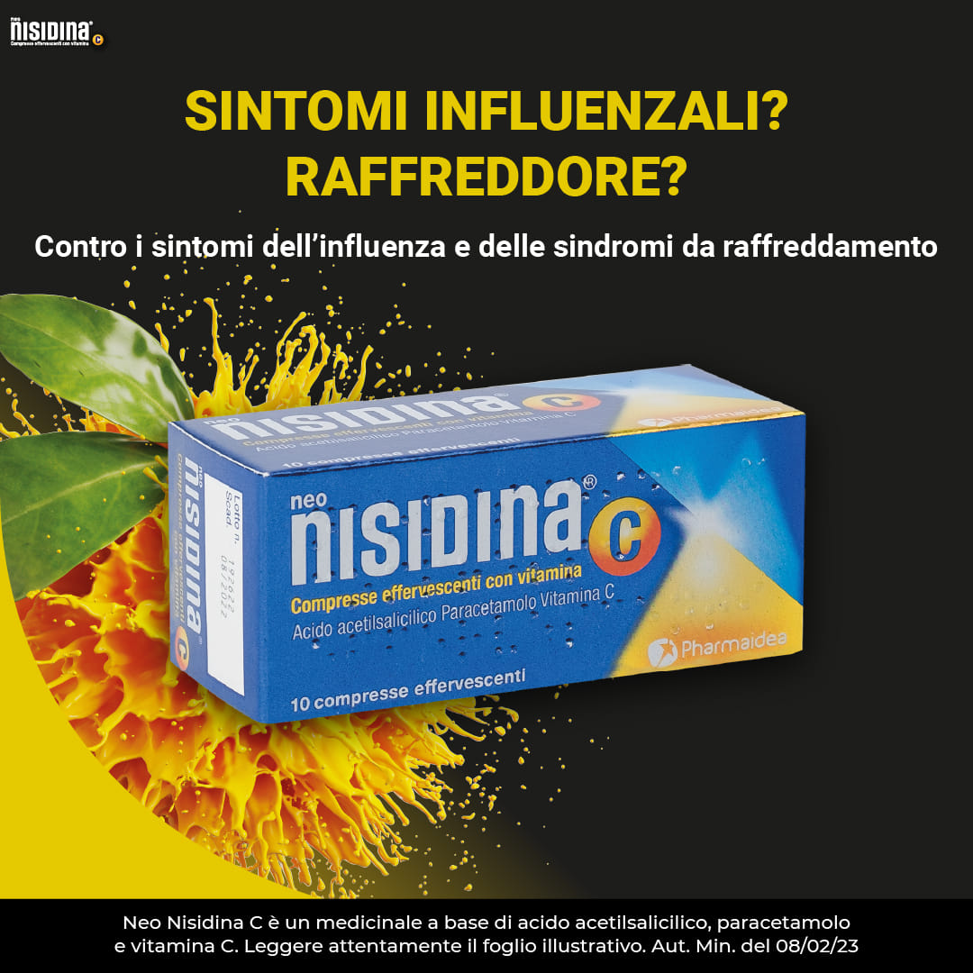 NEONISIDINA C 10 compresse effervescenti 200 mg + 300 mg + 300 mg