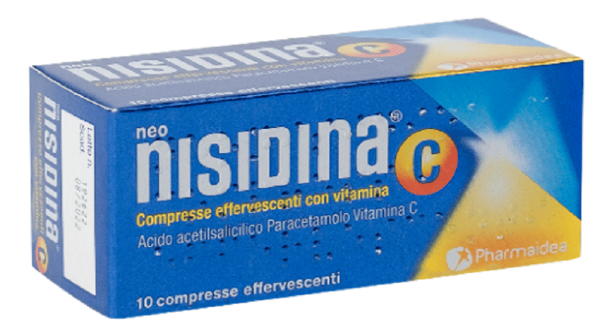 NEONISIDINA C 10 compresse effervescenti 200 mg + 300 mg + 300 mg