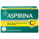 Aspirina C Antinfiammatorio Antidolorifico per Influenza Raffreddore e Febbre con Vitamina C, 20 Compresse