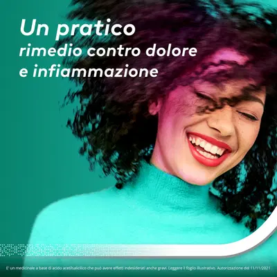 Aspirina in Granuli Senz'Acqua Antidolorifico e Antinfiammatorio contro Mal di Testa e Dolore 20 bustine Aspirina in Granuli Senz'Acqua Antidolorifico e Antinfiammatorio contro Mal di Testa e Dolore 20 bustine