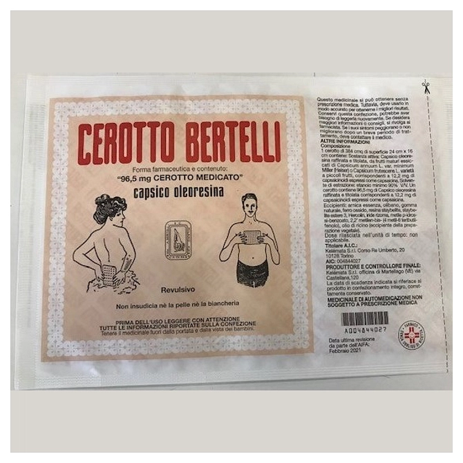 Cerotto Bertelli Cerotto Grande 16 X 24 Cm 3,3%