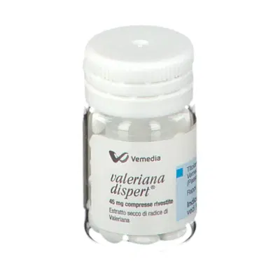 VALERIANA DISPERT 60 compresse rivestite 45 mg VALERIANA DISPERT 60 compresse rivestite 45 mg