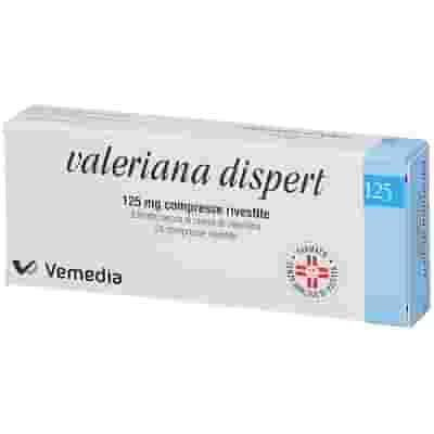 VALERIANA DISPERT 20 compresse rivestite 125 mg