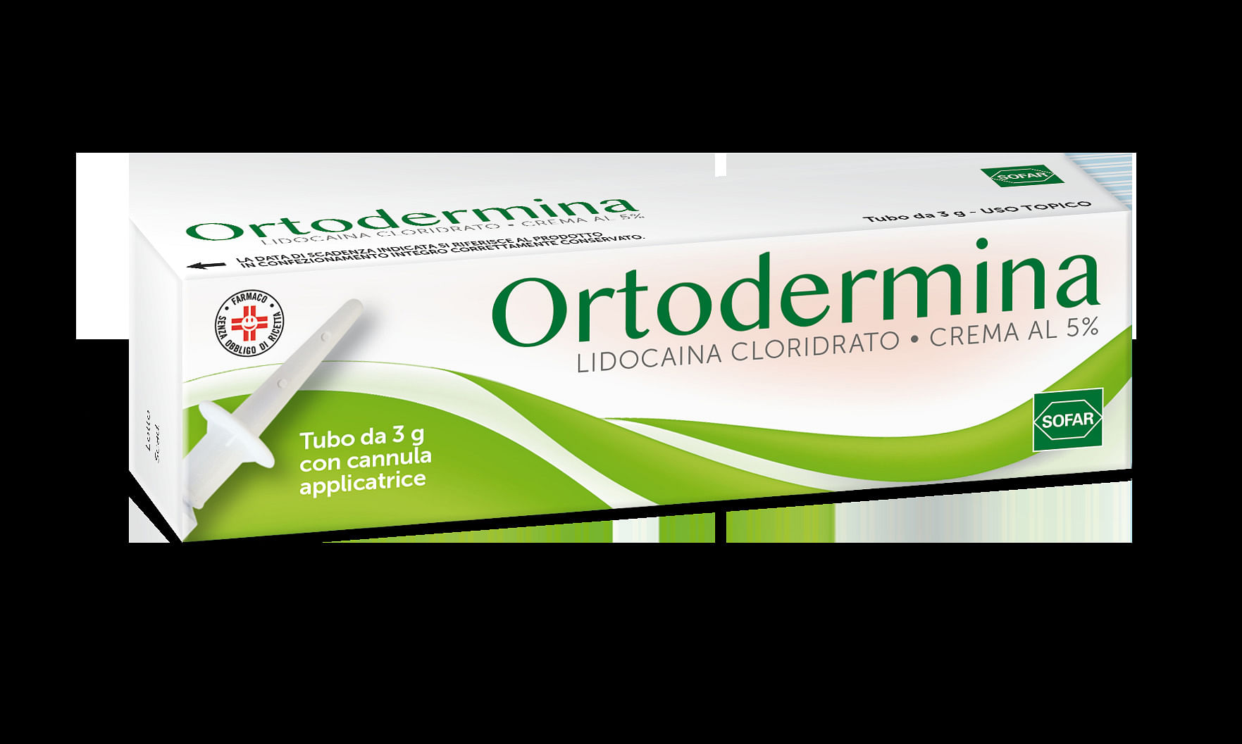 Ortodermina Crema Dermatologica 3 G 5%