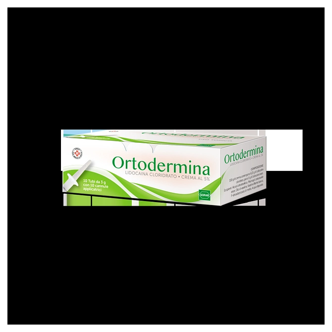 Ortodermina Crema Derm 10 Tubi 3 G 5%