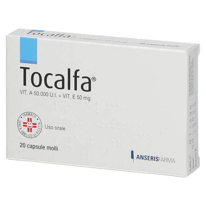 Tocalfa 20 Cps Molli 50.000 Ui+ 50 Mg