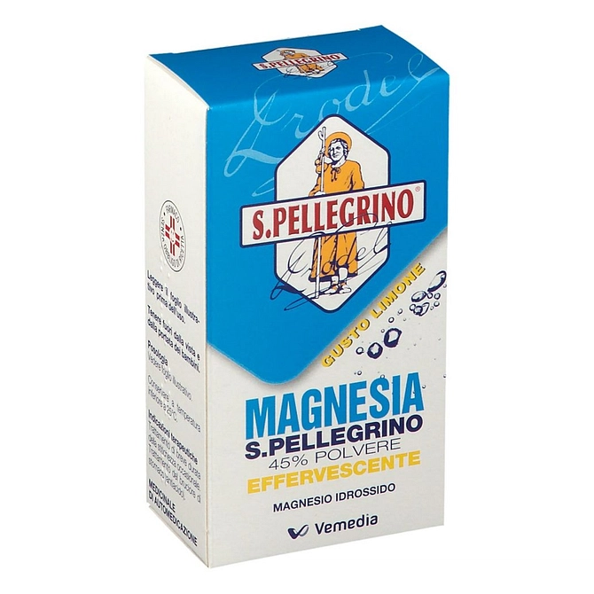 Magnesia San Pellegrino Os Polv Eff Limone 100 G 45%