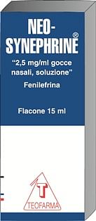 Neosynephrine Gocce Nasali 2,5 Mg/Ml 15 Ml