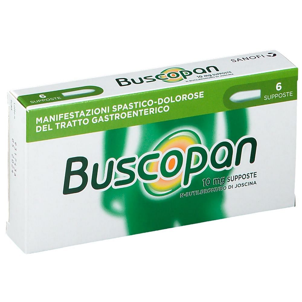 Buscopan 6 Supposte 10 Mg