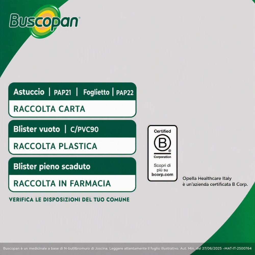 BUSCOPAN*40CPR RIV 10MG
