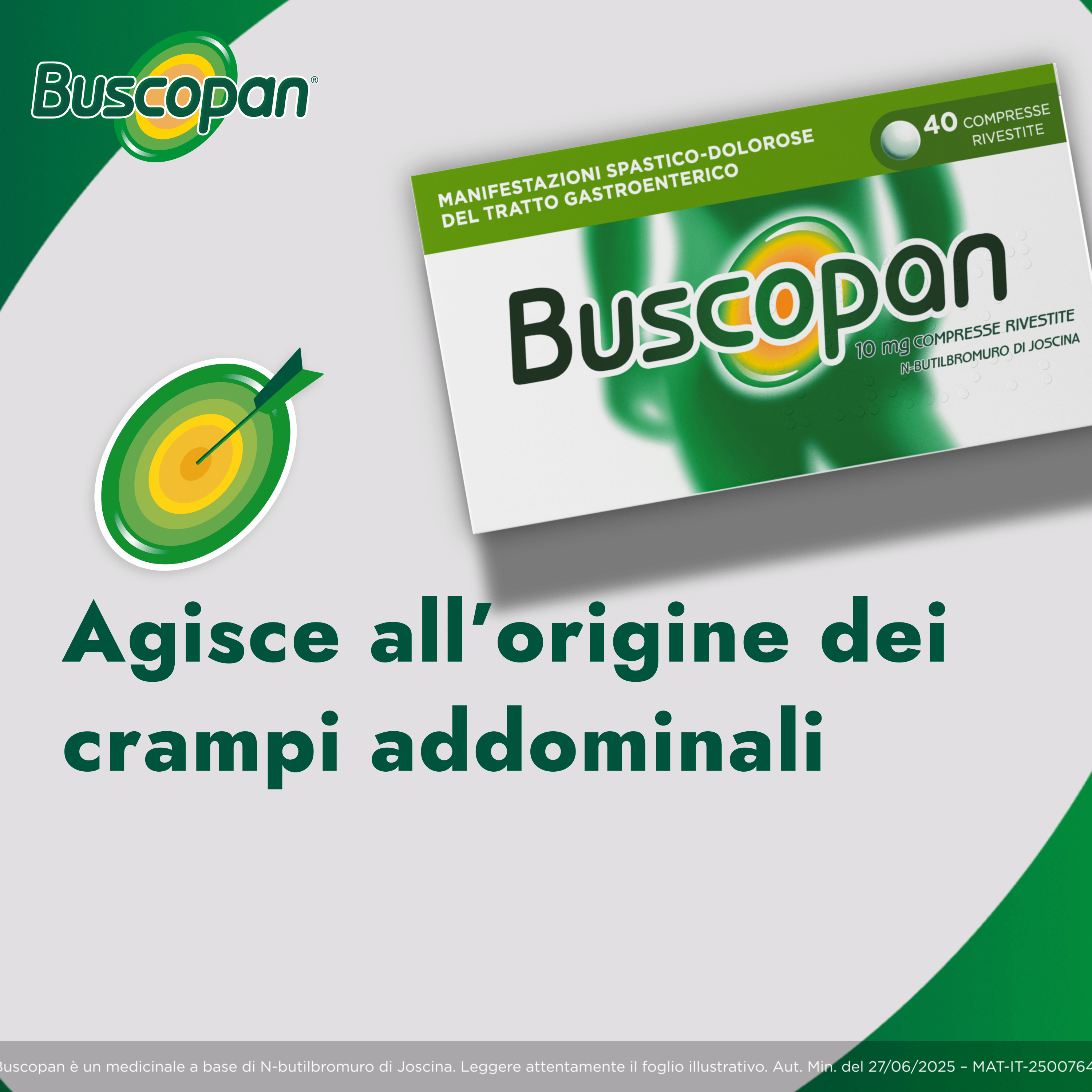BUSCOPAN*40CPR RIV 10MG