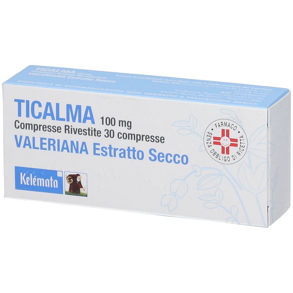 Ticalma 30 Compresse Rivestite 100 Mg